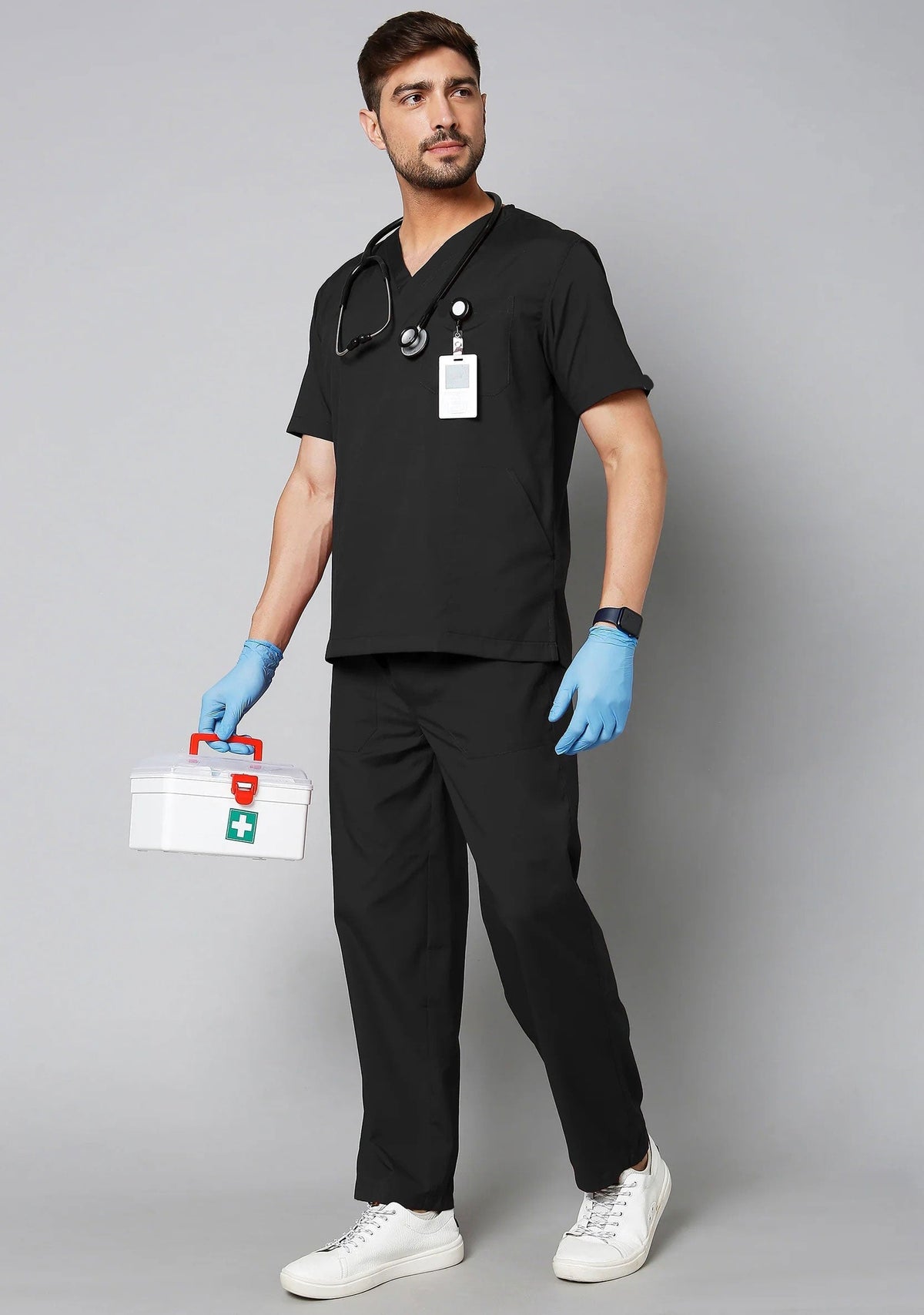 VitalGear Scrubs Black - Men