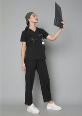 Meditex Elite scrub Suit-Women (Gray)