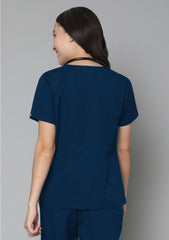 HK Elite scrub Suit-Women (Blue)