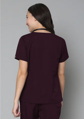 Meditex Elite scrub Suit-Women (Maroon)