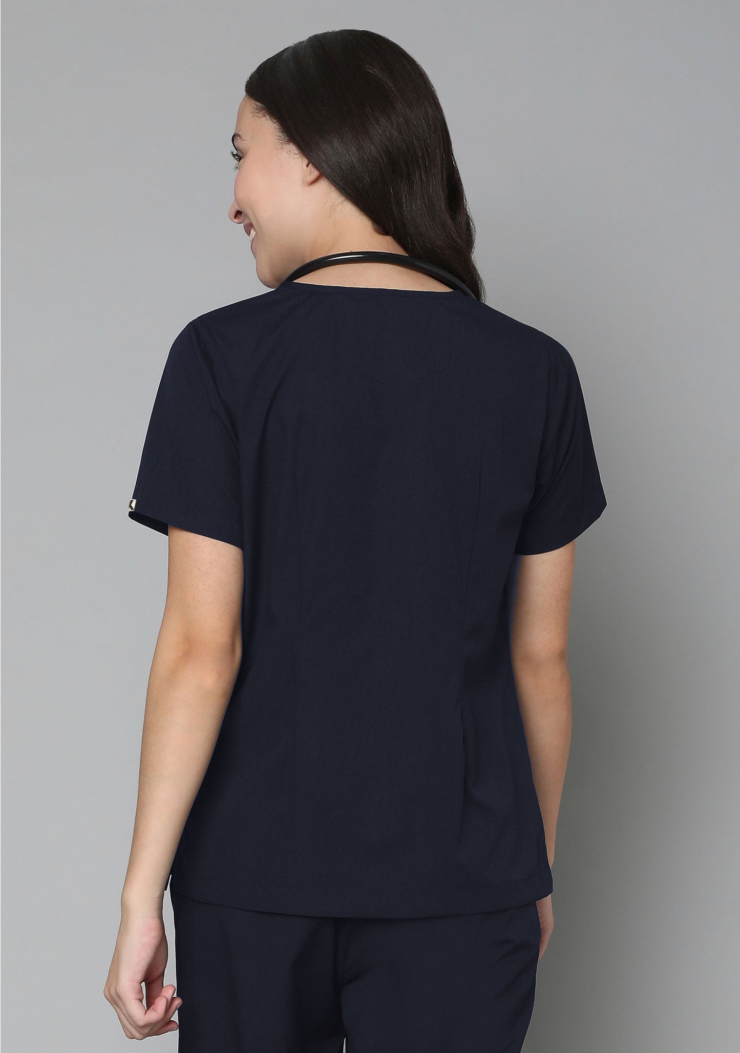 HK Elite scrub Suit-Women (Navy Blue)