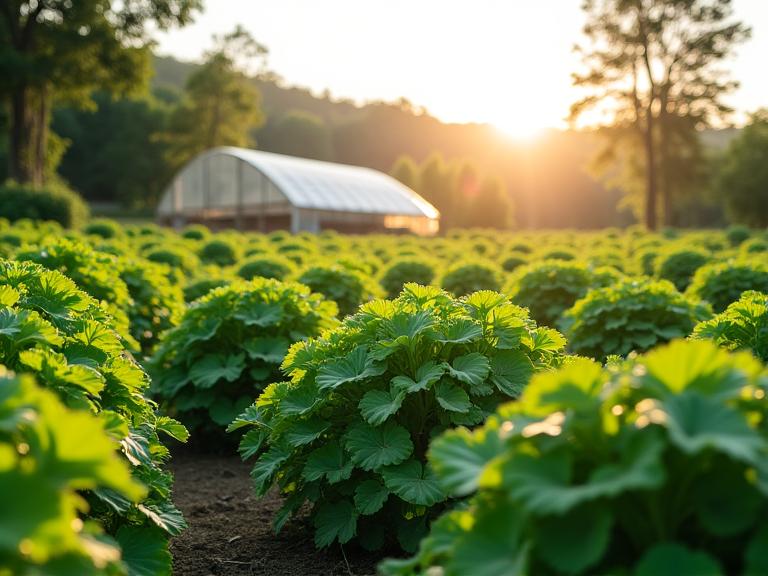 Sustainable farming practices showing environmental conservation
