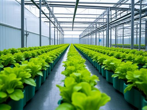 Early hydroponic greenhouse installations